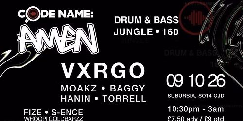 Codename: Amen presents VXRGO
