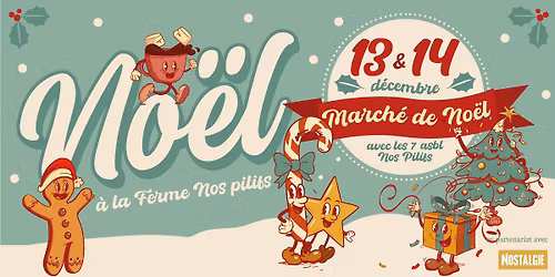 March\u00e9 de No\u00ebl \u00e0 la Ferme Nos Pilifs