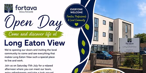 \ud83c\udfe1 Long Eaton View Open Day \ud83c\udfe1