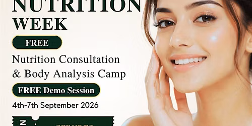 Free Nutrition Consultation & Body Analysis Camp | Shaikpet