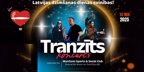 Grupas Tranz\u012bts koncerts Burton