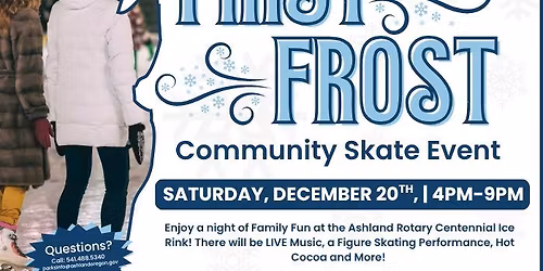 First Frost Community Skate Event