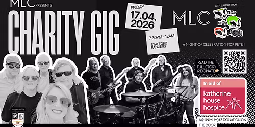A Night for Pete \u2013 Charity Gig for Katharine House Hospice \ud83e\udd41