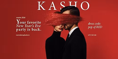 Pop of RED \u2014 New Year\u2019s Eve 2026 at Kasho Mosaico Urbano