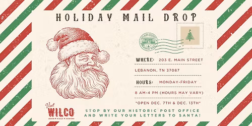 North Pole Post Office in Historic Lebanon \u2013 Write Your Letters to Santa! \ud83c\udf85\ud83d\udc8c