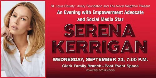 Author Event - Serena Kerrigan, Dating Expert & Social Media Star