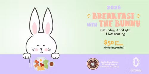 Breakfast with the Bunny - April 4th