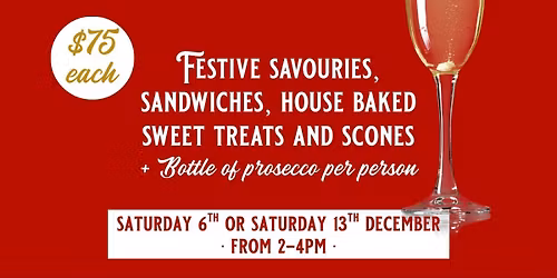 Christmas High Tea at The Kingsley