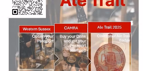 Ale trail T-shirt and badge pick up