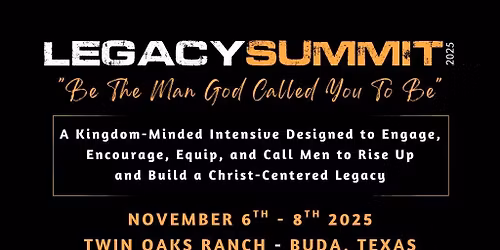 NextGenMen Legacy Summit 2025