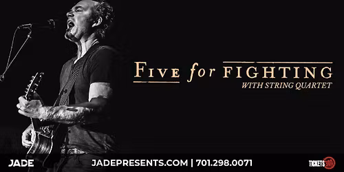 Five for Fighting with String Quartet at Elsinore Theatre