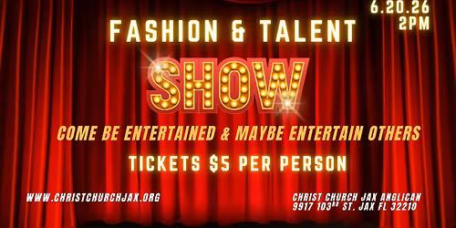 Fashion and Talent Show Fundraiser