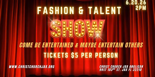 Fashion and Talent Show Fundraiser