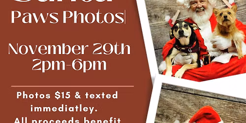 Santa Paws Photos!