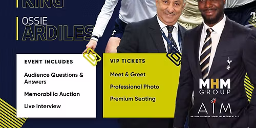 Evening with Tottenham Legends