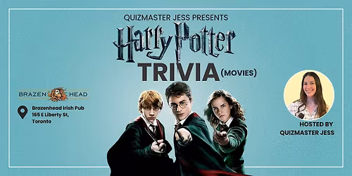 Harry Potter Movies Trivia at Brazen Head Irish Pub