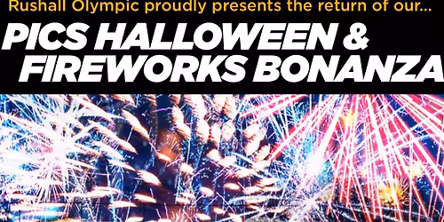 Rushall Olympic Firework Bonanza