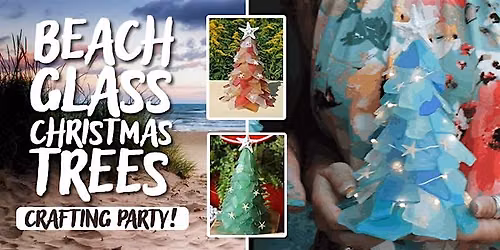 Beach Glass Christmas Trees - Grandville