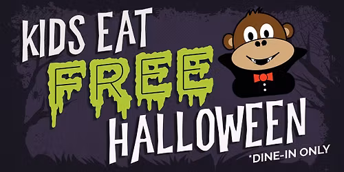 \ud83d\udc7b\ud83c\udf83Kids Eat FREE on Halloween at Jimmy's! \ud83d\udc7b\ud83c\udf83