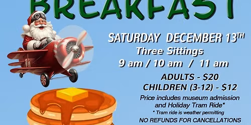 Santa Pancake Breakfast at the American Airpower Museum