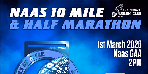 Naas 10 mile - Naas half marathon 2026