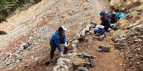 Volunteer Trail Work - Wheeler Peak Summit trail