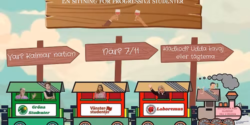 Sp\u00e5r\u00e4ndring Mot Regeringsskifte! -En sittning f\u00f6r progressiva studenter
