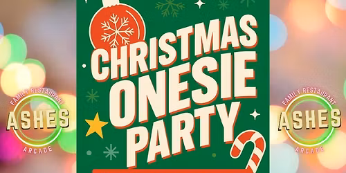 Christmas Onesie Party at Ashes