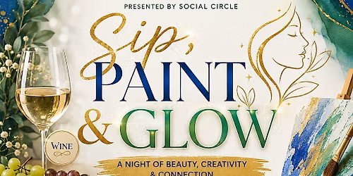 Paint Sip and Glow
