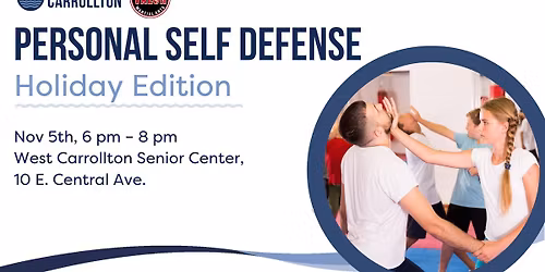 Personal Self Defense - Holiday Edition