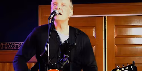 Chris Herriges at Together Farms Burger Night