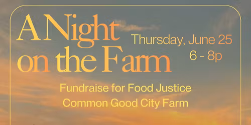 Summer Harvest Dinner on the Farm