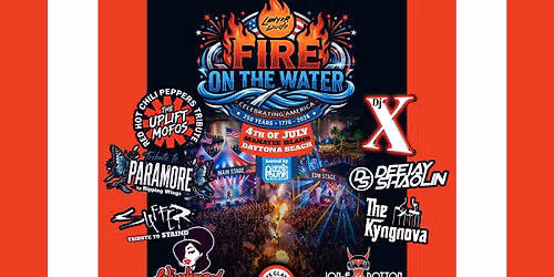 Fire On The Water - 4th of July - Island Celebration