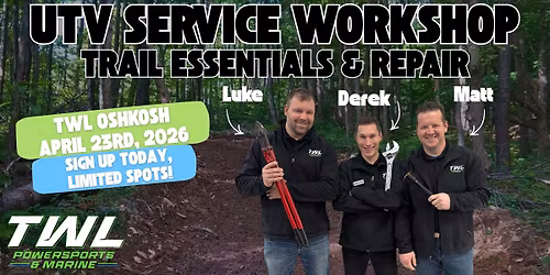 UTV Service Workshop-Trail Essentials and Trailside Repairs