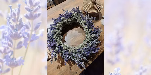 Lavender Wreath Workshop at Mahoney\u2019s Osterville