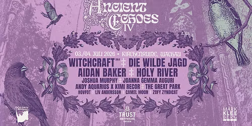 ANCIENT ECHOES 2026 - A Ritual of Folk, Drone and Transcendence \u25e5\u25e3 Kirchenruine Wachau, Markkleeberg