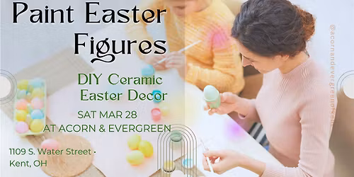 Easter Ceramic Figurines - Paint Party