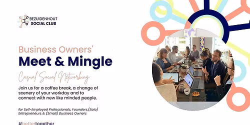 Casual Networking For Solopreneurs & (Small) Business Owners'  [May]