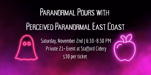 Paranormal Pours with Perceived Paranormal East Coast