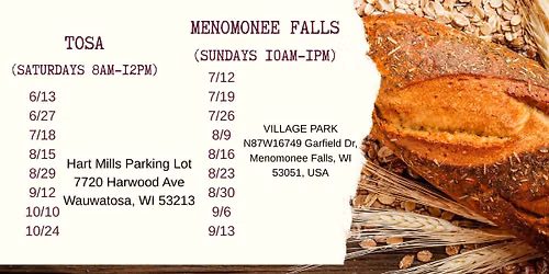 Menomonee Falls Farmers Market!!
