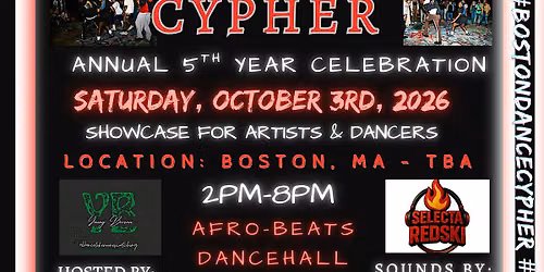 5th Annual Boston Dance Cypher
