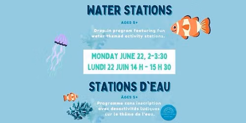 Water Stations\/ Stations d'eau