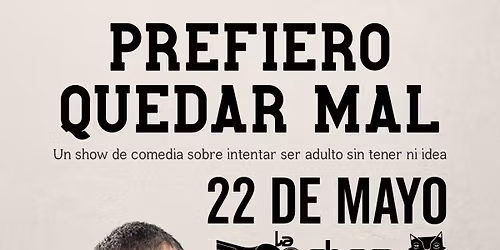 TONACHO "PREFIERO QUEDAR MAL"
