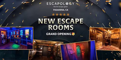 Escapology Grand Opening (Ticket Giveaway)