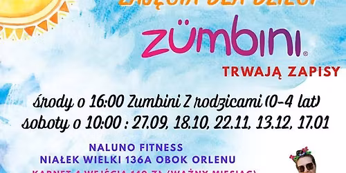 .Zumbini \u00ae (0-4lat) oraz Zaj\u0119cia dla Mamy i Dziecka z Natali\u0105 Nowak i Paulin\u0105 Rauhut