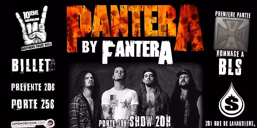Hommage \u00e0 Pantera par Fantera