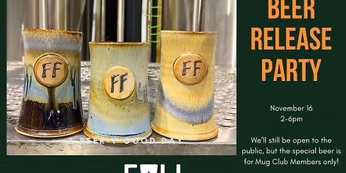 Mug Club Members Event