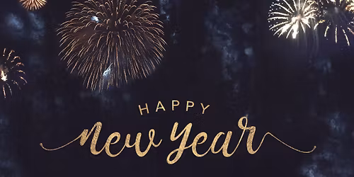 Happy New Year! We are closed.