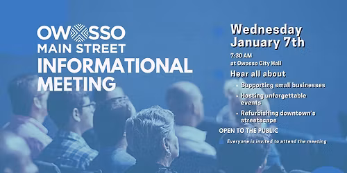 Owosso Main Street Informational Meeting