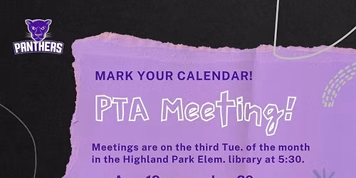 PTA Meeting